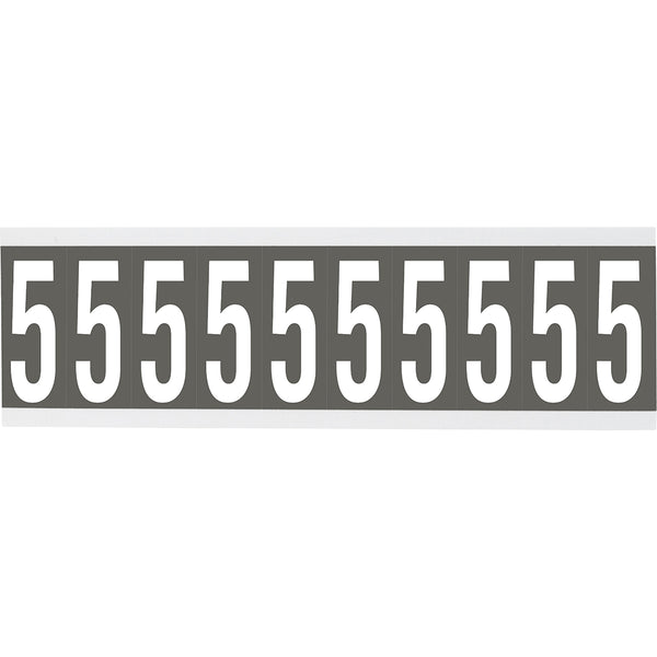 Brady CNL2G C Identical numbers and letters on one card for indoor use 912048