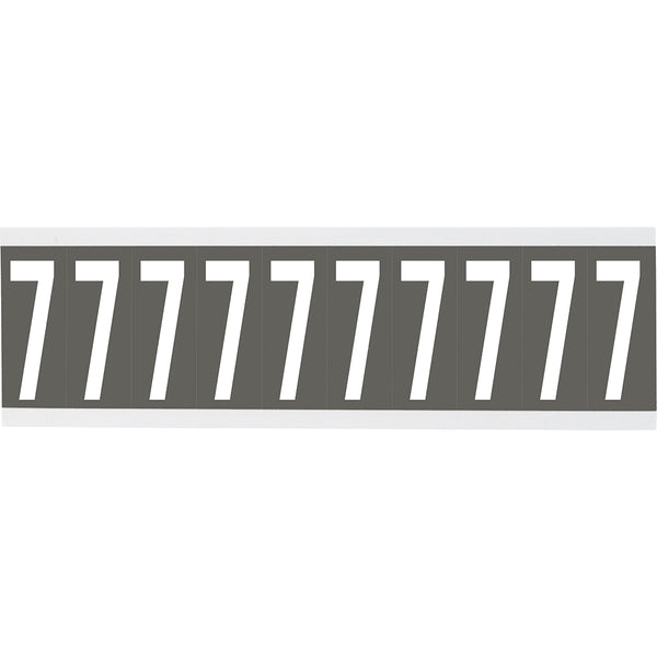 Brady CNL2G DSH Identical numbers and letters on one card for indoor use 912046