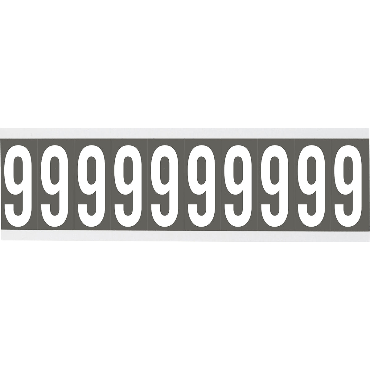 Brady CNL2G F Identical numbers and letters on one card for indoor use 912044