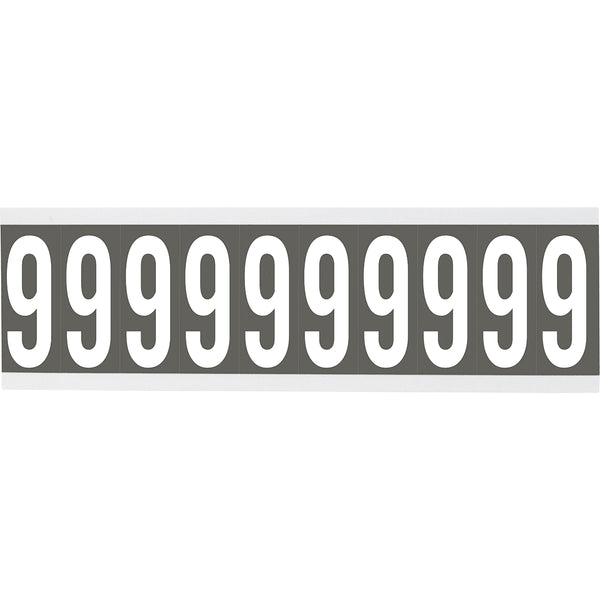 Brady CNL2G F Identical numbers and letters on one card for indoor use 912044