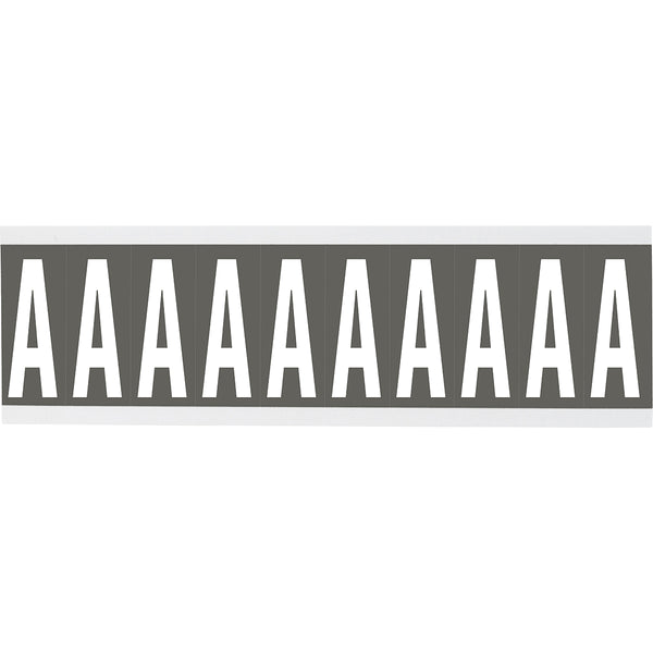 Brady CNL2G G Identical numbers and letters on one card for indoor use 912043