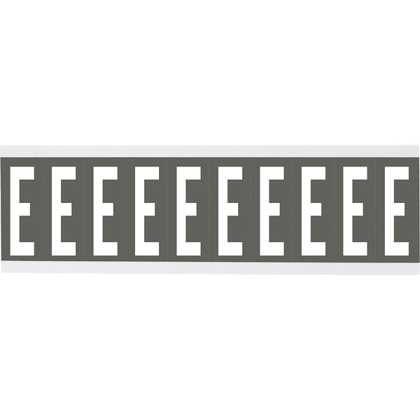 Brady CNL2G K Identical numbers and letters on one card for indoor use 912039