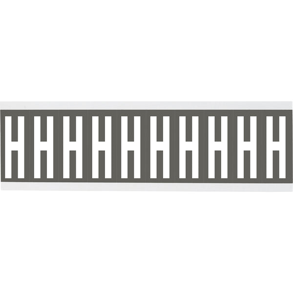 Brady CNL2G N Identical numbers and letters on one card for indoor use 912036