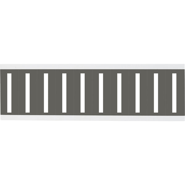 Brady CNL2GR I Identical numbers and letters on one card for indoor use 912005