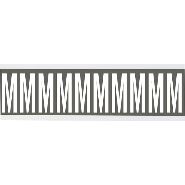 Brady CNL2G S Identical numbers and letters on one card for indoor use 912031