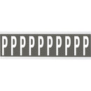 Brady CNL2G V Identical numbers and letters on one card for indoor use 912028