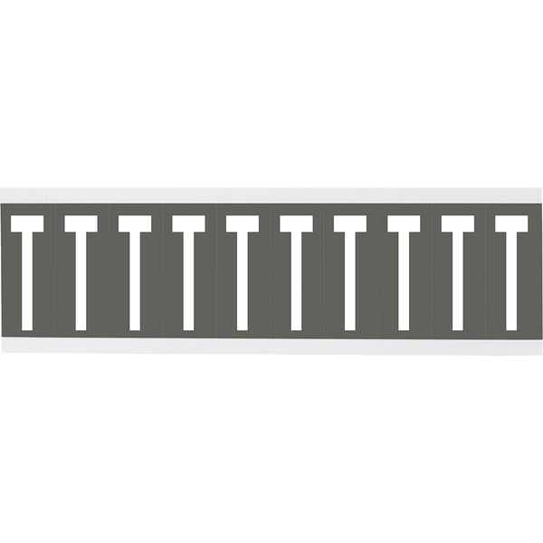 Brady CNL2GR T Identical numbers and letters on one card for indoor use 911994