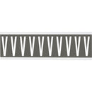 Brady CNL2GR V Identical numbers and letters on one card for indoor use 911992