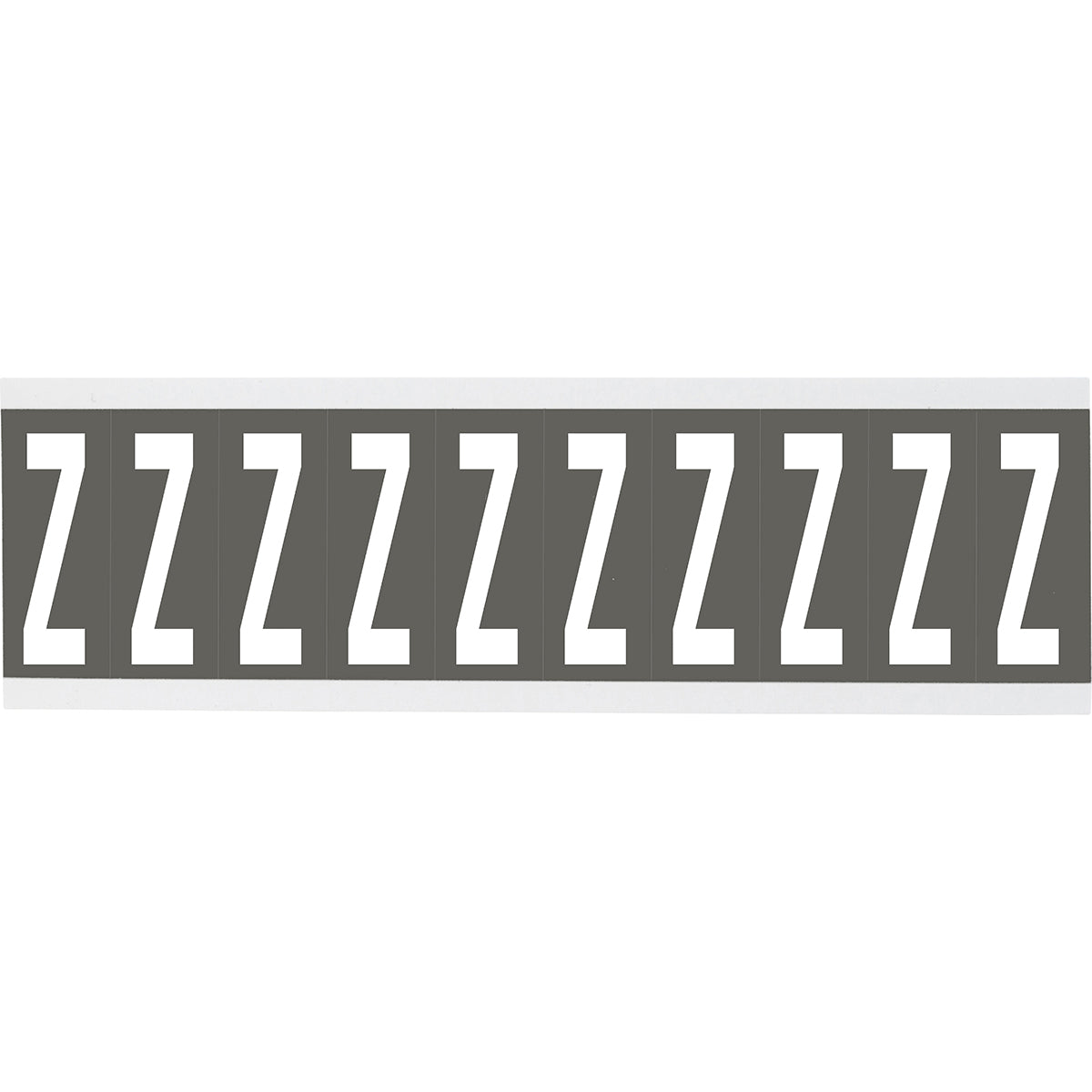 Brady CNL2GR Z Identical numbers and letters on one card for indoor use 911988