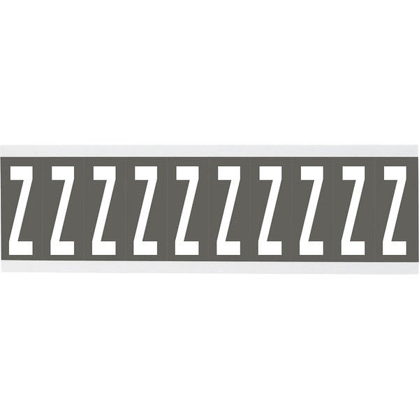 Brady CNL2GR Z Identical numbers and letters on one card for indoor use 911988