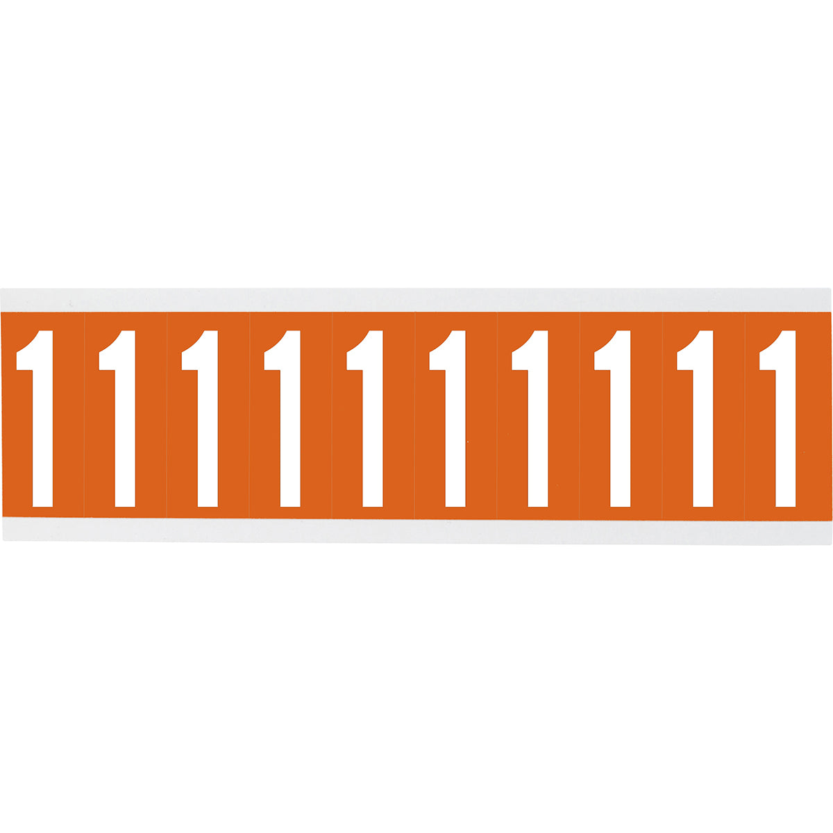 Brady CNL2O 1 Identical numbers and letters on one card for indoor use 912727