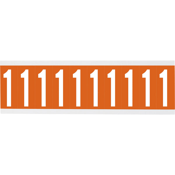 Brady CNL2O 1 Identical numbers and letters on one card for indoor use 912727