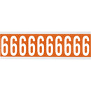 Brady CNL2O 6 Identical numbers and letters on one card for indoor use 912722