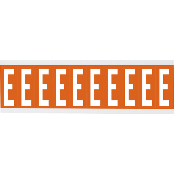 Brady CNL2O E Identical numbers and letters on one card for indoor use 912721