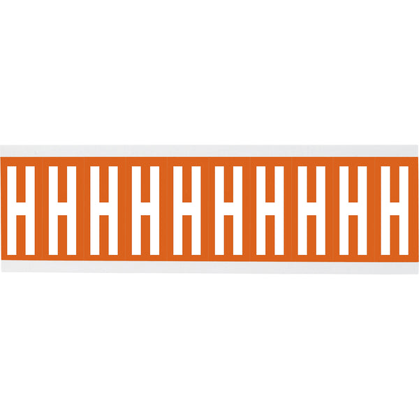 Brady CNL2O H Identical numbers and letters on one card for indoor use 912720