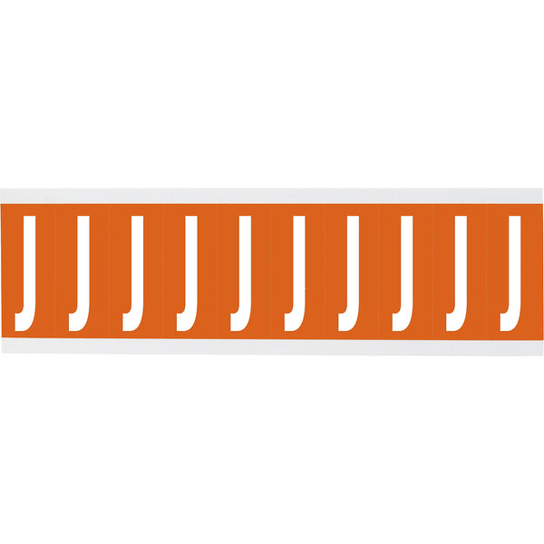 Brady CNL2O J Identical numbers and letters on one card for indoor use 911976