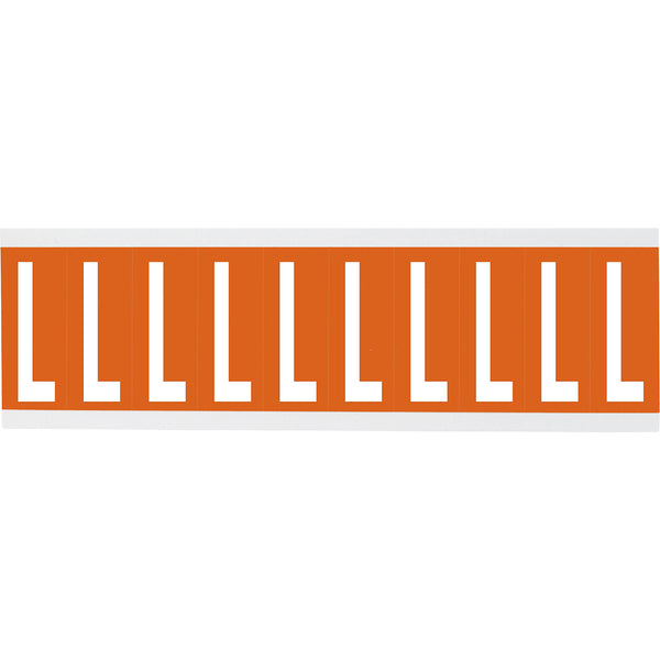 Brady CNL2O L Identical numbers and letters on one card for indoor use 911974