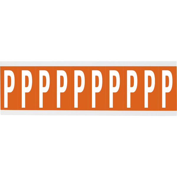 Brady CNL2O P Identical numbers and letters on one card for indoor use 912717