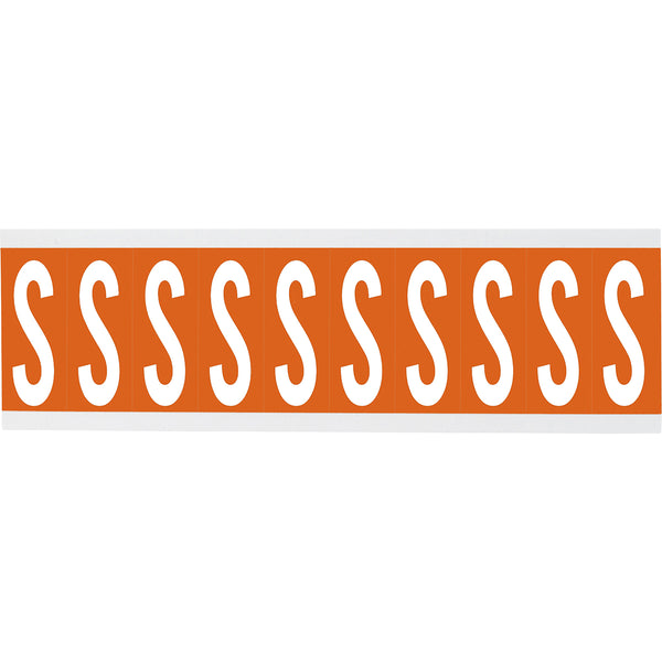 Brady CNL2O S Identical numbers and letters on one card for indoor use 911971