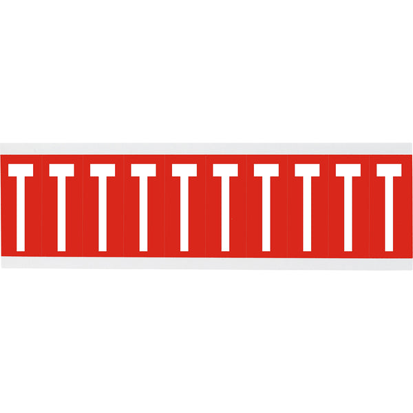 Brady CNL2R T Identical numbers and letters on one card for indoor use 911935