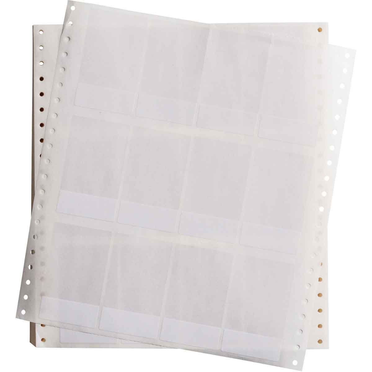 Brady DAT-8-292-1 DaTab Dot Matrix Printable Labels 028407