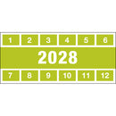 Brady PAST B500 57X25(9) GRN 2028 Inspection Date Labels 834284