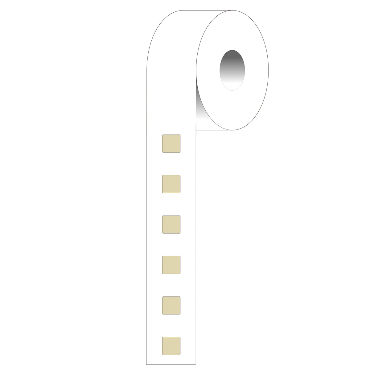 Brady DPL-1-652-2.5 Thermal Transfer Printable Labels 289001