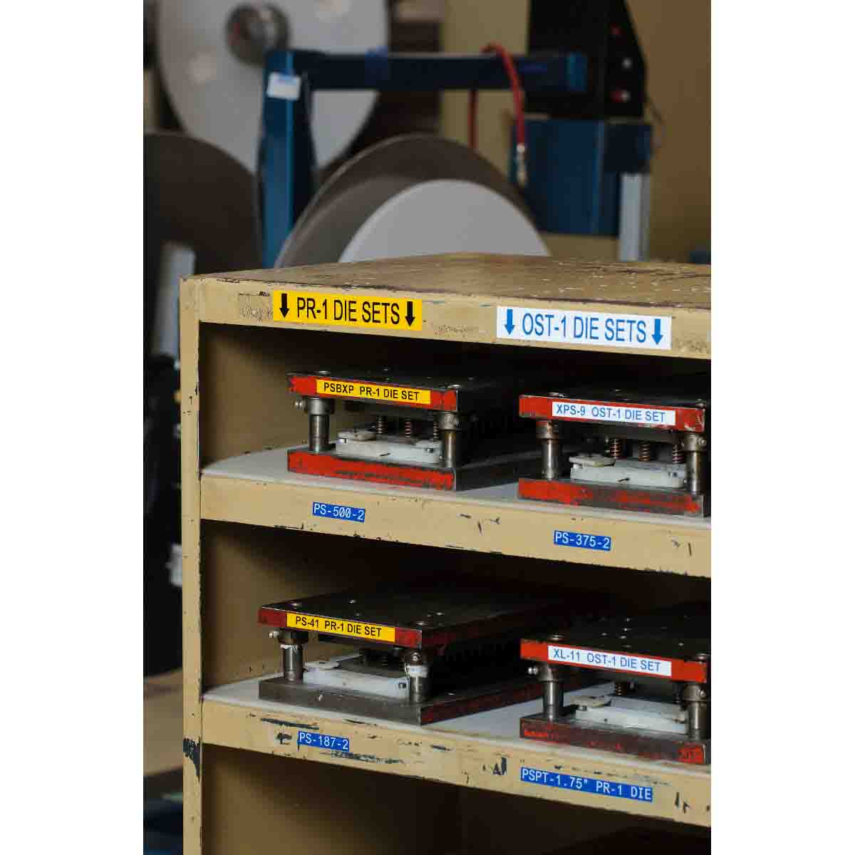 Brady B30C-2250-581-YL Repositionable Vinyl Tape For Bbp3X/S3Xxx/I3300 Printers 118008