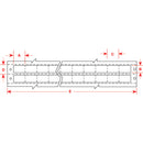 Brady DAT-102-619-10 DaTab Dot Matrix Printable Labels 027302