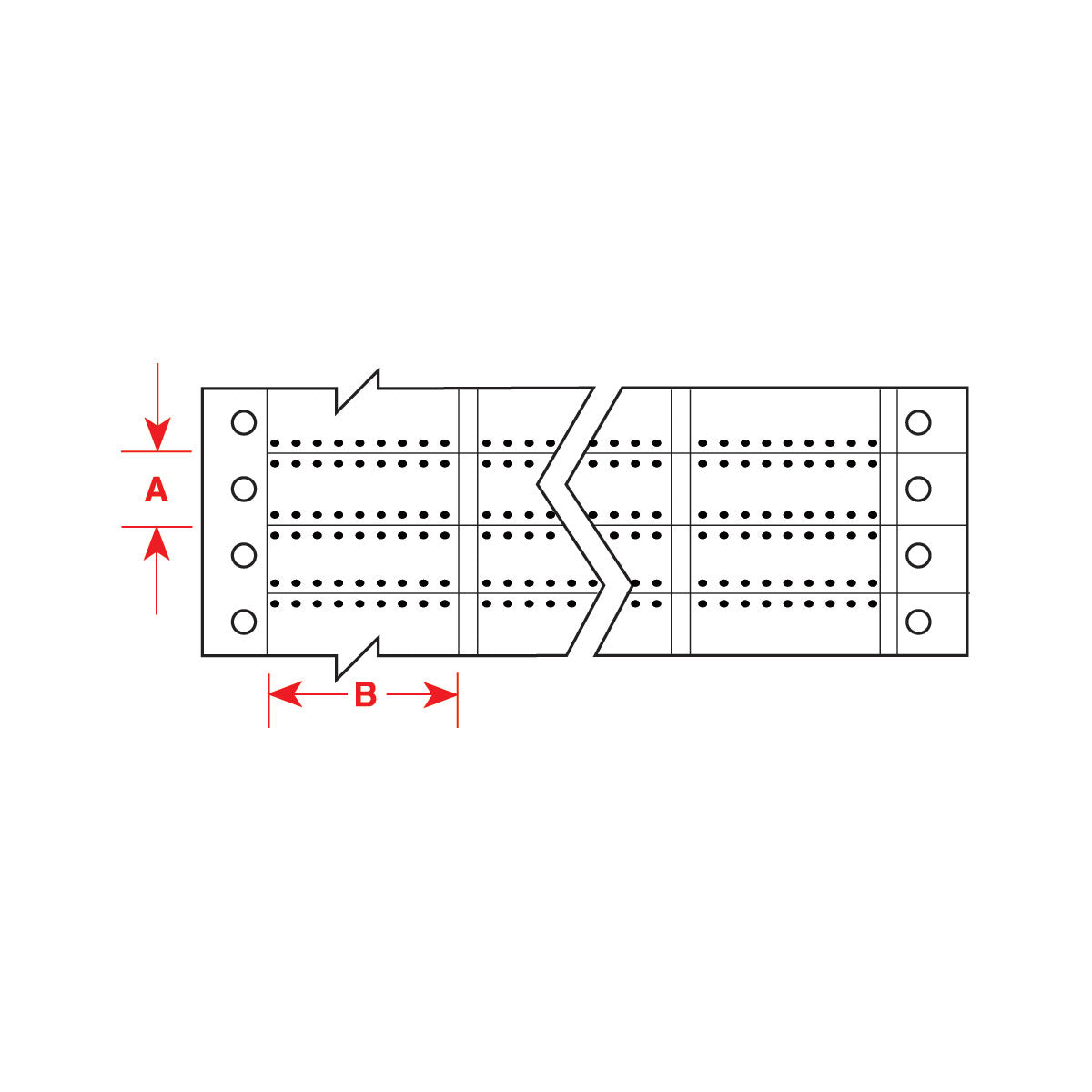 Brady HCPS-0.9-7508-WT BradySleeve Dot Matrix Printer Sleeves 068531