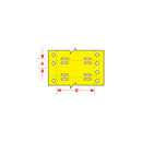 Brady BT-508-WT-2050 BradyTag Dot Matrix Printable Tags 063118