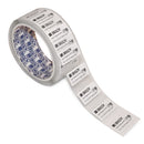 Brady THT-DF-423-33x17 Glossy White Polyester RFID Dual Frequency Labels 310250