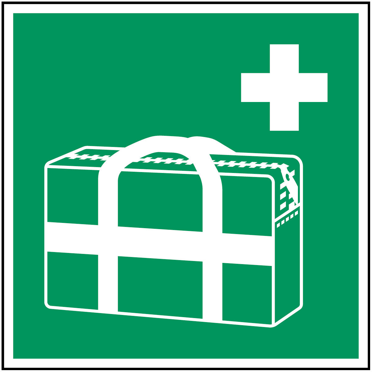 Brady E/E027/Nt-Pp-200X200/1-B Medical grab bag - ISO 7010 134848