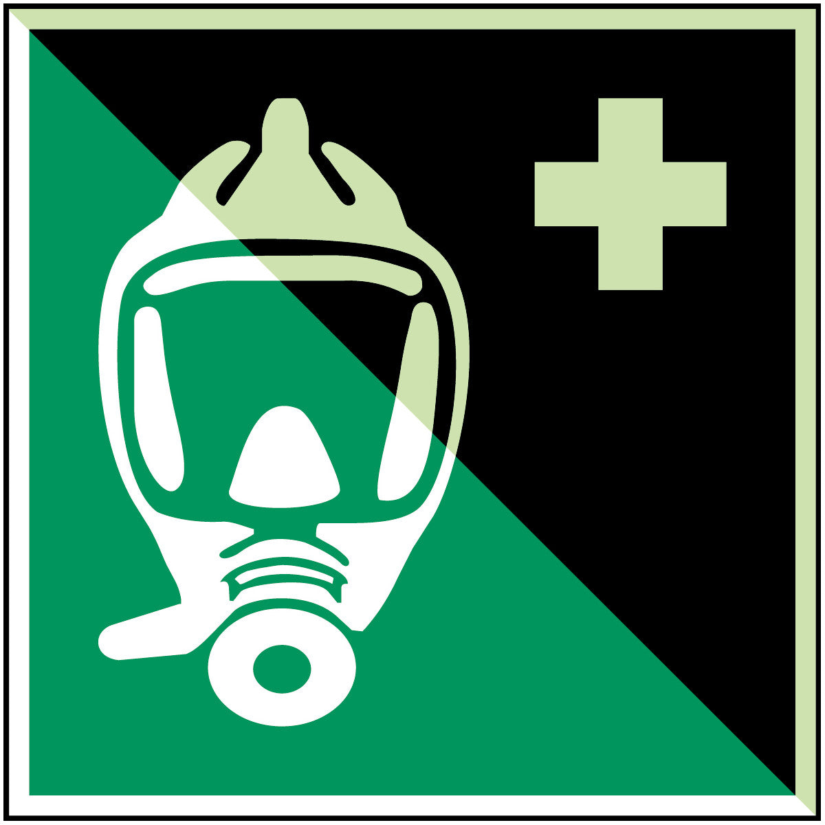 Brady E/E029/Nt-Pp-Pholumc-150X150/1-B Emergency escape breathing device - ISO 7010 134919