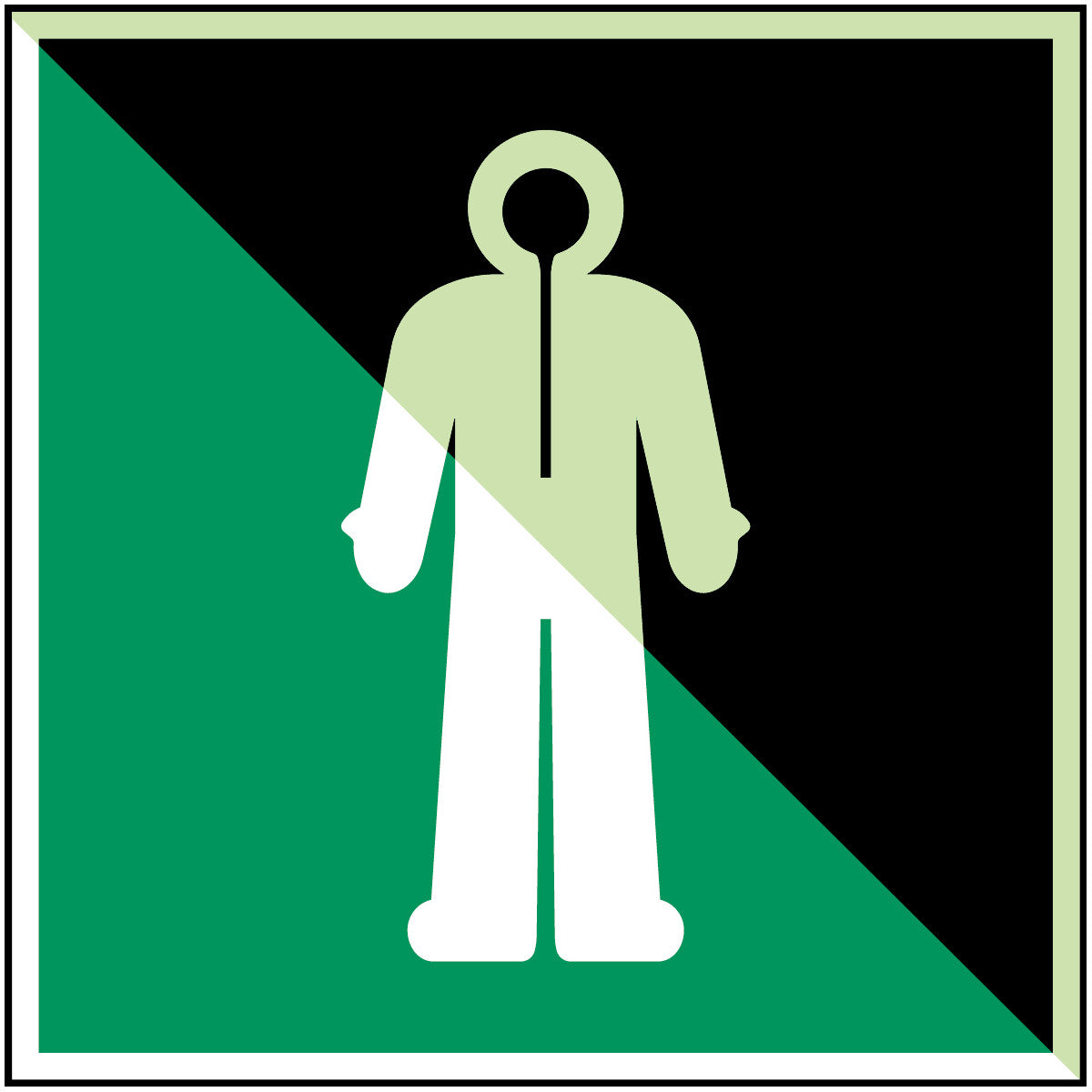 Brady E/E056/Nt-Pp-Pholumc-200X200/1-B Survival clothing - ISO 7010 135265