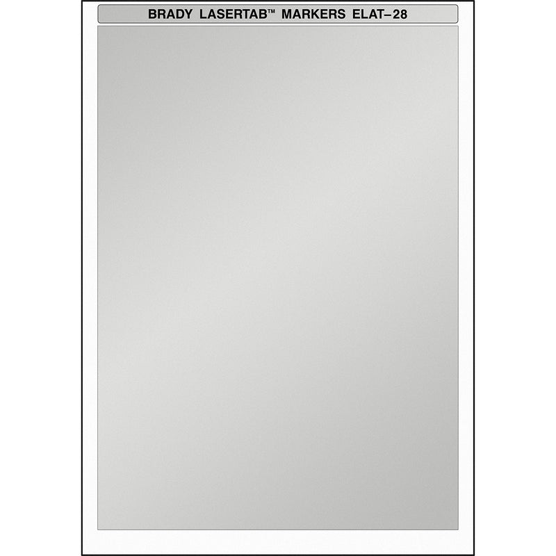 Brady ELAT-28-773 LaserTab Laser Printable Labels 029864