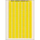 Brady ELAT-4-747YL-10 LaserTab Laser Printable Labels 029826