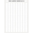 Brady ELAT-40-747W-10 LaserTab Laser Printable Labels 014398