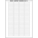 Brady ELAT-9-747W LaserTab Laser Printable Labels 029843