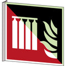 Brady F/F008/Nt-Bipvc-Pholumc-150X150/1-B Fixed fire extinguishing battery - ISO 7010 135882