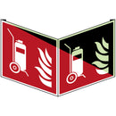 Brady F/F009/Nt-Vpvc-Pholumb-150X150/1-B Wheeled fire extinguisher - ISO 7010 135912