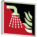 Brady F/F011/Nt-Bipvc-Pholumc-150X150/1-B Water fog applicator - ISO 7010 135981