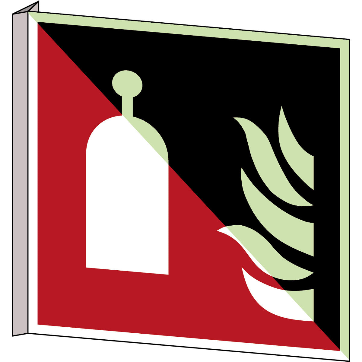 Brady F/F014/Nt-Bipvc-Pholumc-150X150/1-B Remote release station - ISO 7010 136080