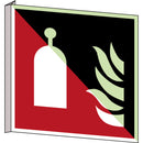 Brady F/F014/Nt-Bipvc-Pholumc-150X150/1-B Remote release station - ISO 7010 136080