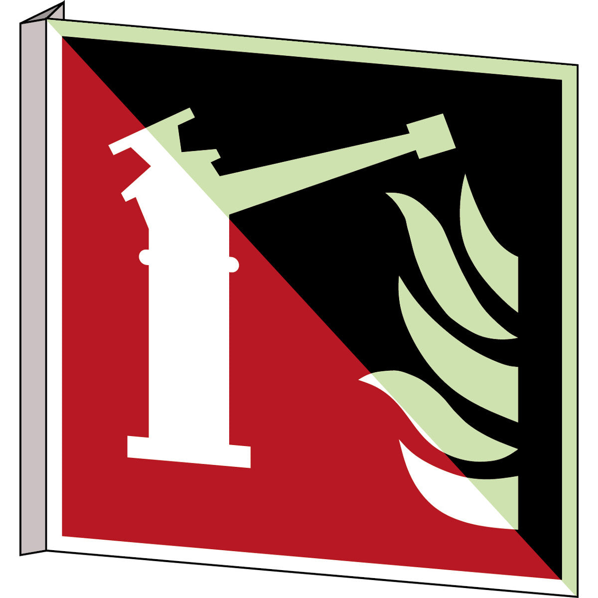 Brady F/F015/Nt-Bipvc-Pholumc-150X150/1-B Fire monitor - ISO 7010 136113