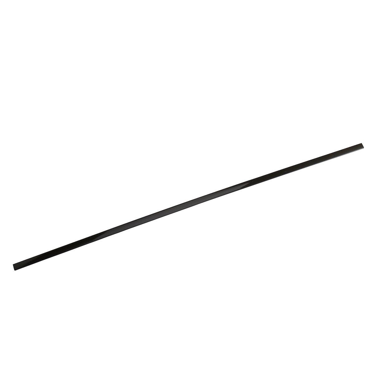 Brady BLACK RAIL, ADHESIVE, 1000mm Component Tag Black Rails with Adhesive - 1 Meter GDTAAD