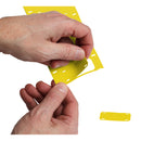 Brady HSCMST-800-2-YL Standard Temperature Aerospace Tags 150562