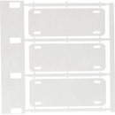 Brady HSNX-800-2-WT BradyTag Thermal & Dot Matrix Printable Tags 106287