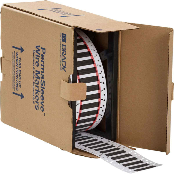 Brady HX-250-2-BK-2 PermaSleeve Wire Marking Sleeves 117203