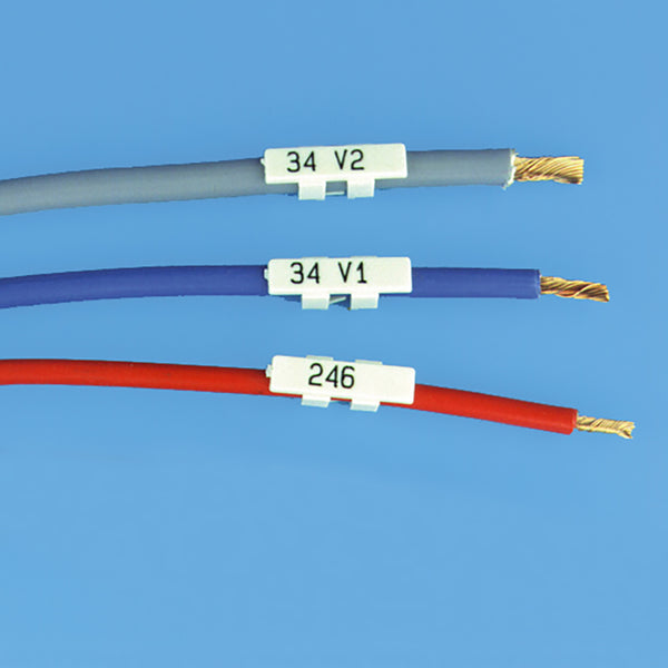 Brady TAG ICS 200 3 STICKS WHITE . Cable & Wire Tags - 4mm x 16mm ICS2B3